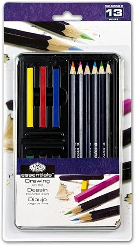 Royal & Langnickel Conjunto de arte de dibujo de vida muerta de lata pequeña