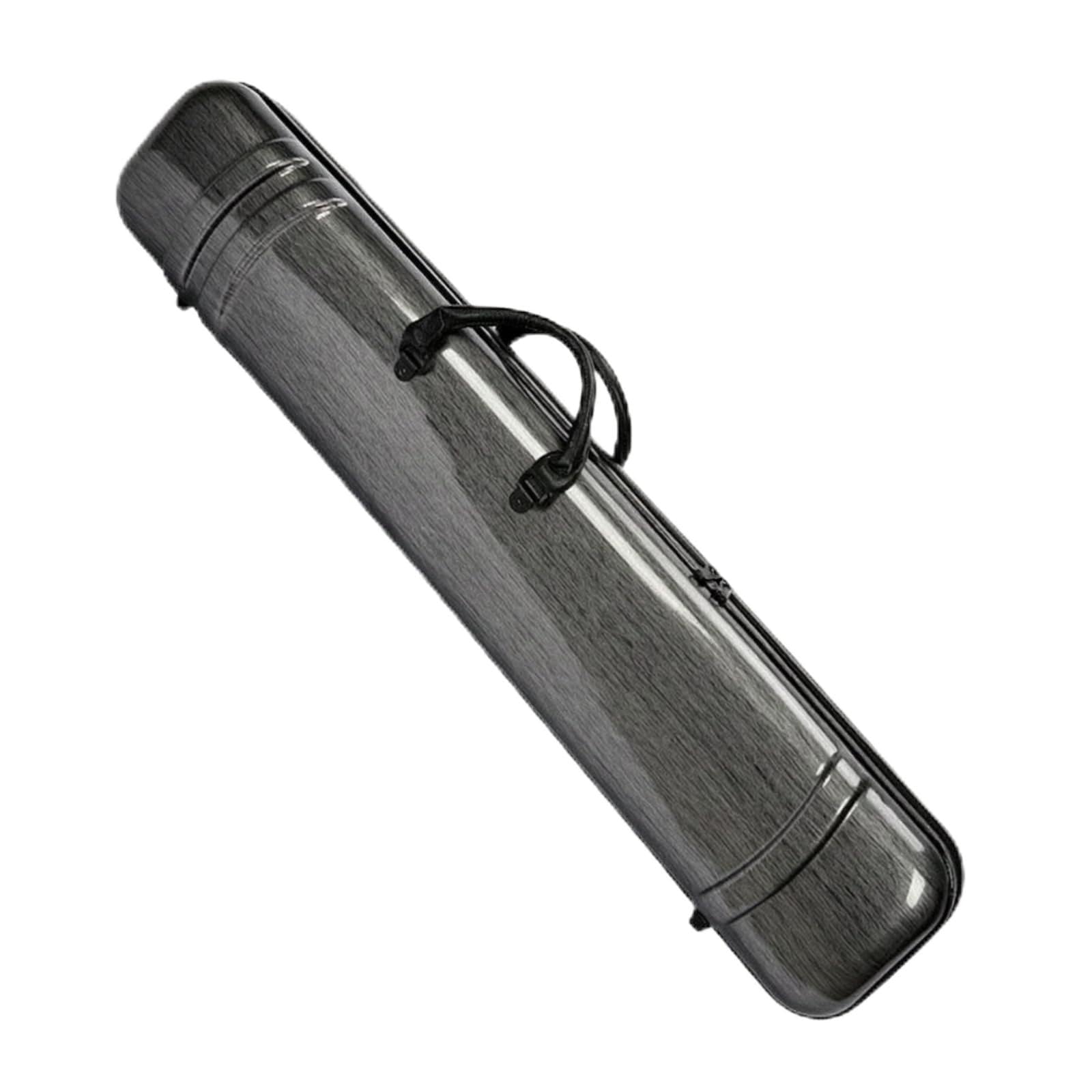 Erhu-Schutzhülle aus Polypropylen hartschalig Erhu-Koffer tragbar Instrumentenkoffer für Aufbewahrung, Auftritte, Proben, Kristallgrau