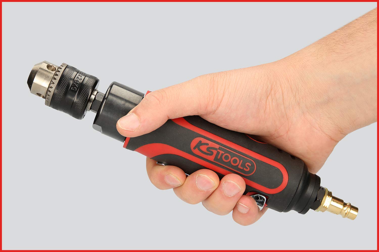 KS Tools 515.5435 Trapano diritto ad aria compressa,4.000 giri/min
