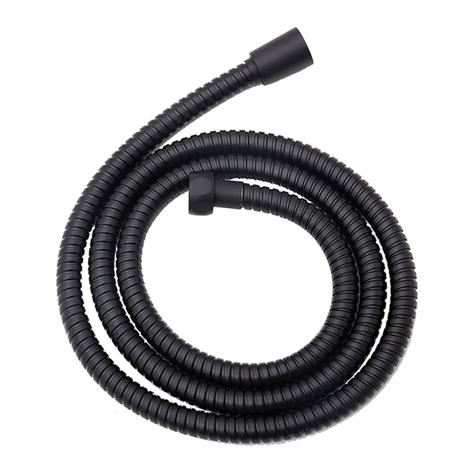 Tuyaux de plomberie, Tuyau de Chauffe-Eau, Tuyau de Douche Flexible, Tuyau de Douche Noir 150 cm Tube de Douche en Acier Inoxydable Flexible Tuyau de Salle de Bain doré plomberie Brillant