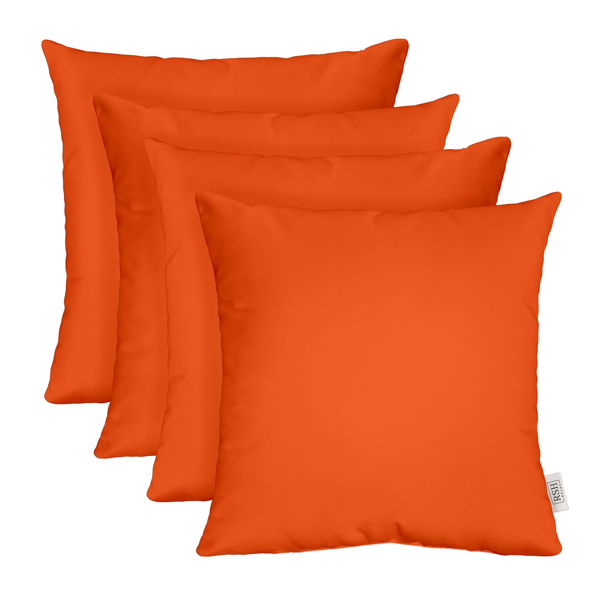 RSH DECOR: Sunbrella Square Throw Pillows Set of 4 | 17