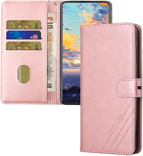 Miniatura 9 de Funda para Nokia G10  Nokia G20  Nokia G30, funda tipo cartera de piel sintética, soporte para tarjetas de crédito a prueba de golpes, protección