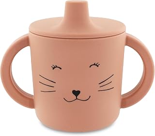 Trixie Silikon Trinkbecher Baby, Trinklernbecher Becher Jungen und Mädchen