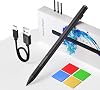 Surface Pro Pen Stylus - Surface Pro 11/10/X/9/8/7/7+/6/5/Go 3/Go 2/Book/Laptop 5/Studio 2 Stylus Pen with 4 Tips 4096 Pressure Sensitivity, Palm Rejection, Reusable, Magnetic Microsoft Surface Pencil