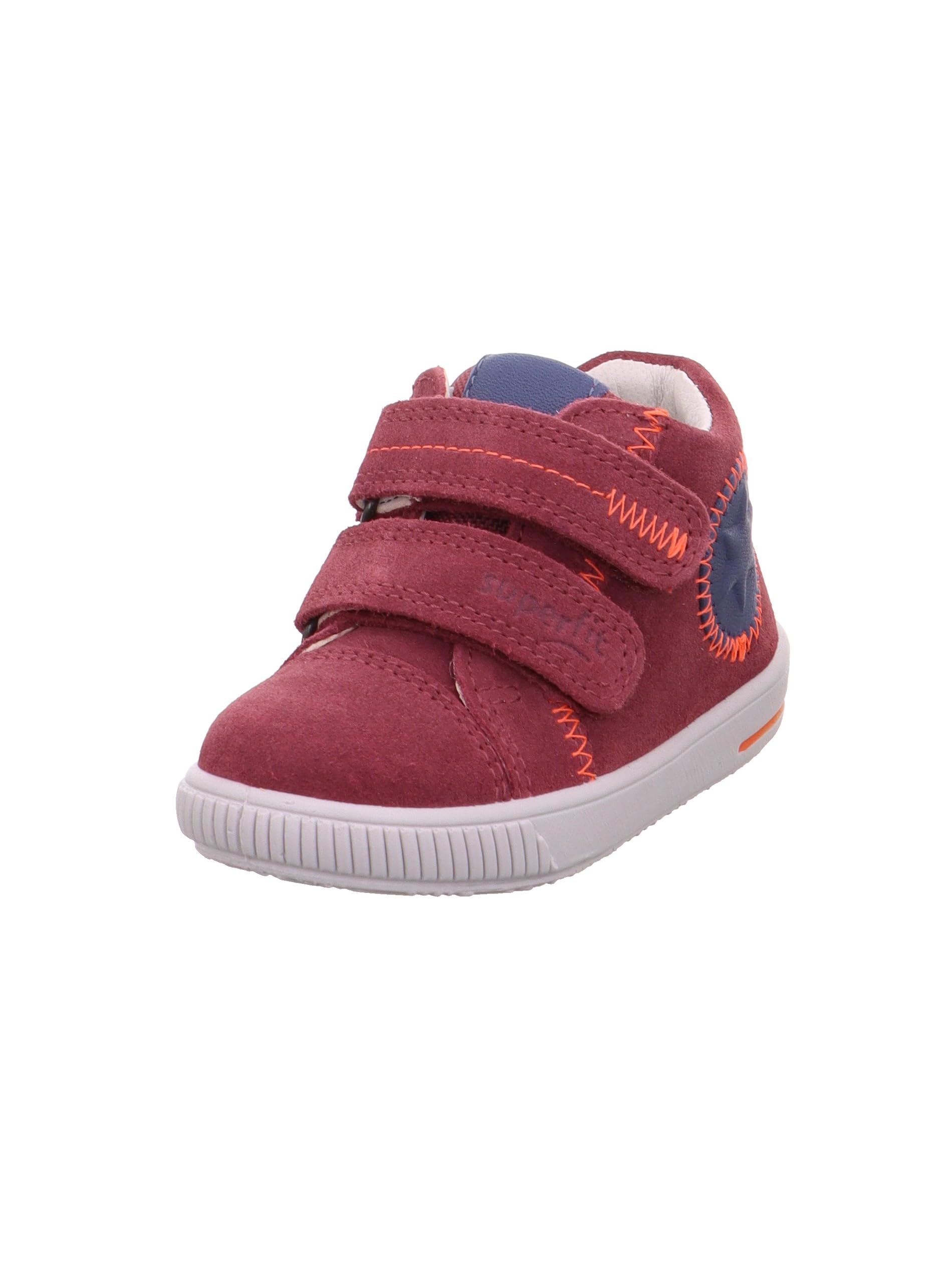 Superfit Moppy 600358 Baby Girls' First Walking Shoes, Pink Blue 5510, 6 UK Child