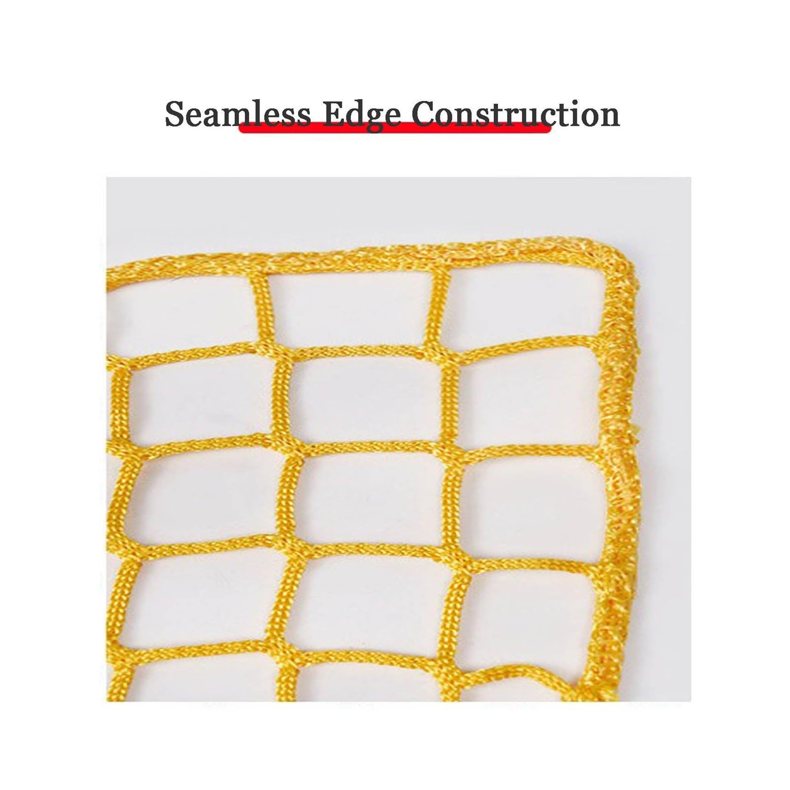 Knotenloses Netz für Skigebiete Hochbelastbar Mit Einheitlicher Maschenweite Sicherheitsbarrierenetz Zur Vorübergehenden Absperrung Von Baustellen 1x6m(3.3x19.7ft)