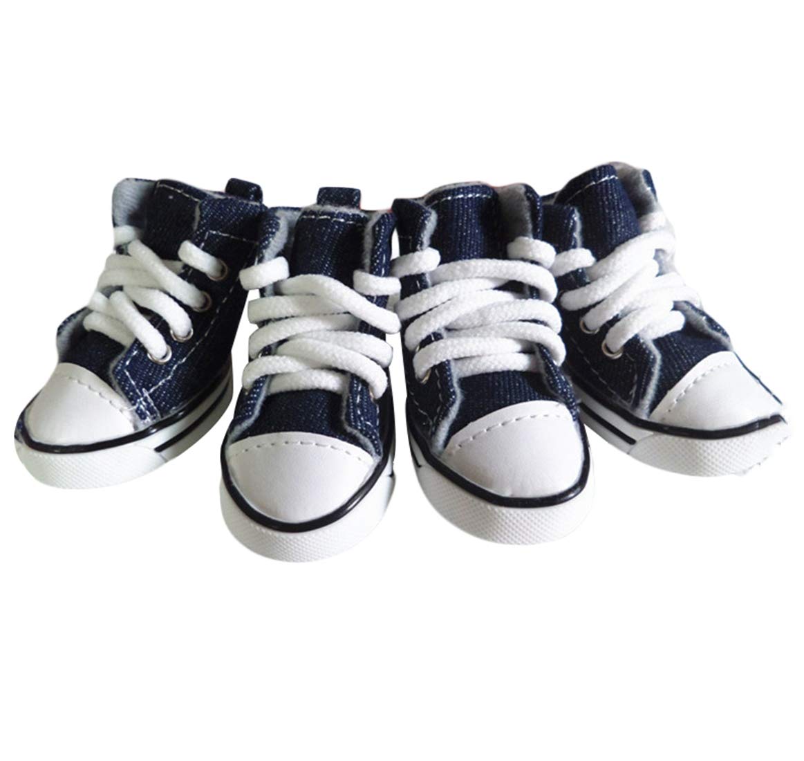 PetPhindU Dog Sports Shoes Anti-Slip Shoes, Paw Protector Adjustable Booties Nonslip Durable Boots Shoes for Small Dogs