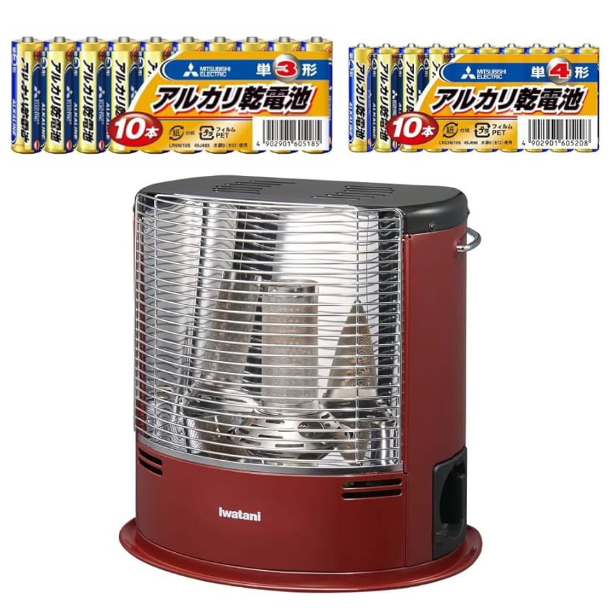 Amazon | イワタニ ガスストーブ デカ暖2 CB-STV-DKD2 レッド 単