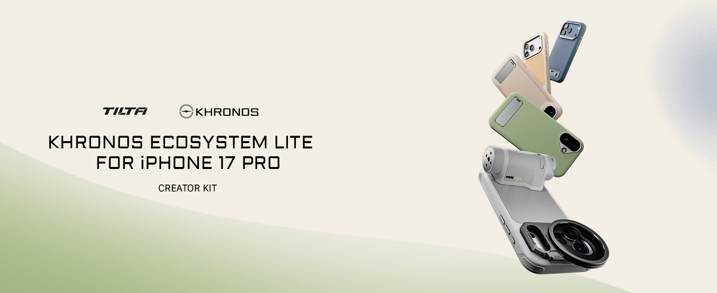 Tilta Khronos Lite Creator Kit | Compatible with iPhone 17 Pro