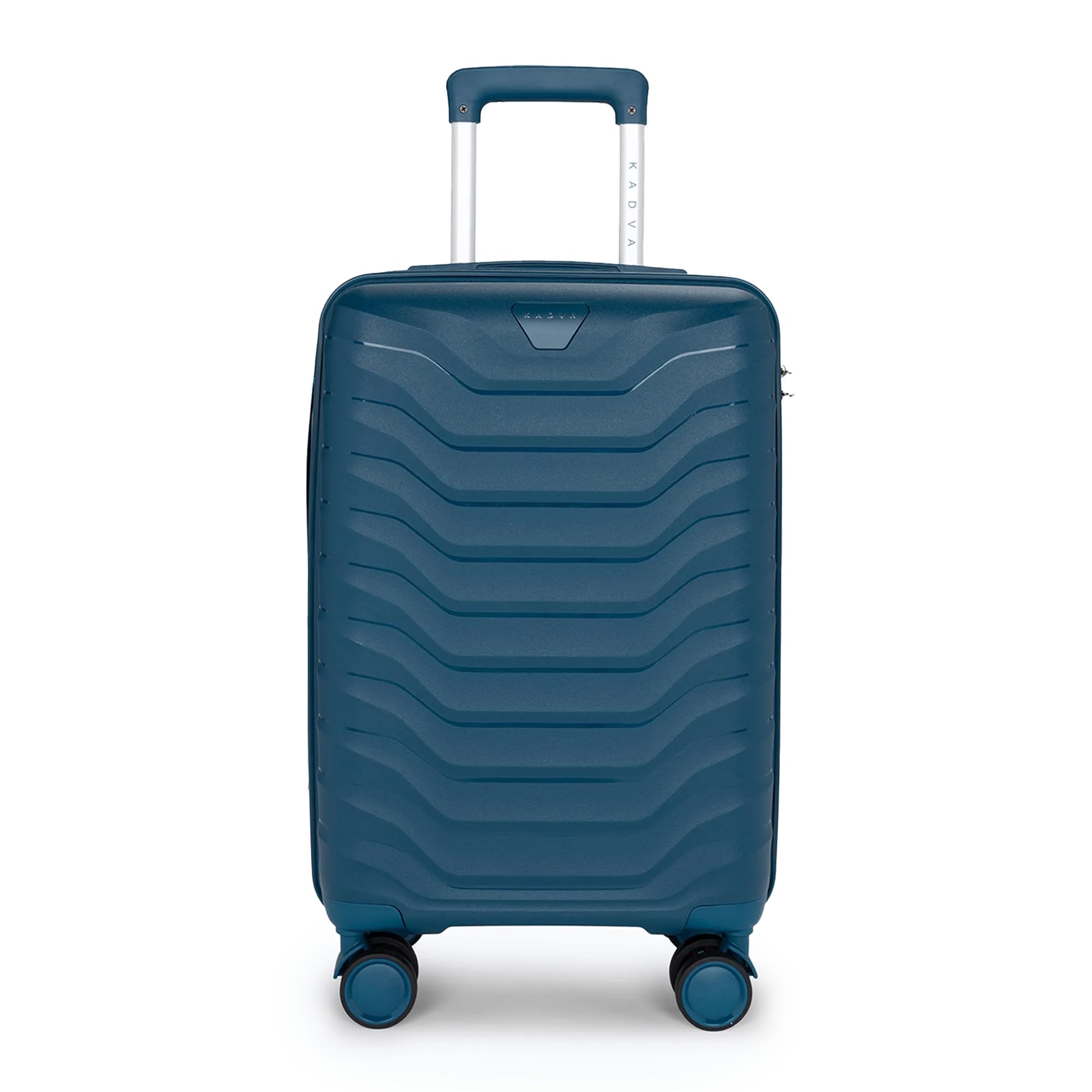 Valise cabine rigide KADVA Sancho bleue contre les vols et la fatigue des transports - 8