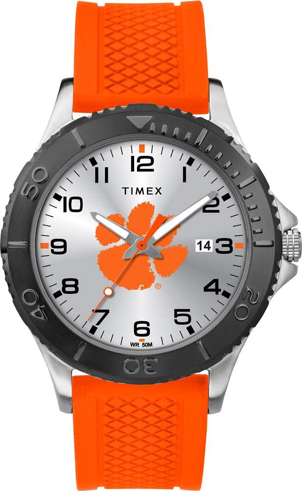 TimexMen's Gamer 42mm Quartz Watch with Silicone Strap