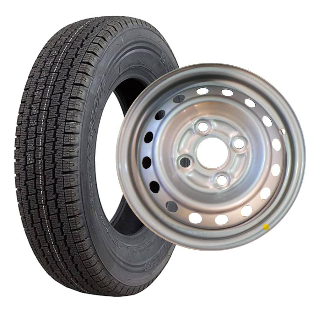 ブリヂストンK305 145 R12 LT タイヤホイール(KーLine)4個組 
