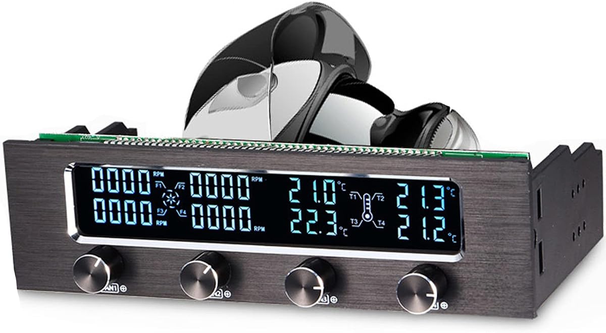 4 Fans Computer Fan Controller