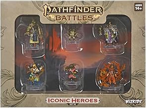 WizKids Pathfinder Battles: Iconic Heroes XI Boxed Set Miniatures | Painted