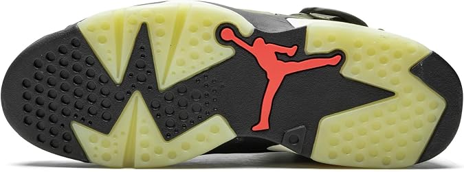 Jordan Mens Air 6 Retro CN1084 200 Cactus Jack - Travis Scott - Size 9.5
