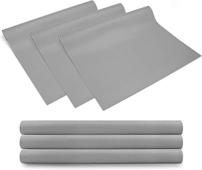 3 Rolls EVA liner, Nonslip Shelf Liners for