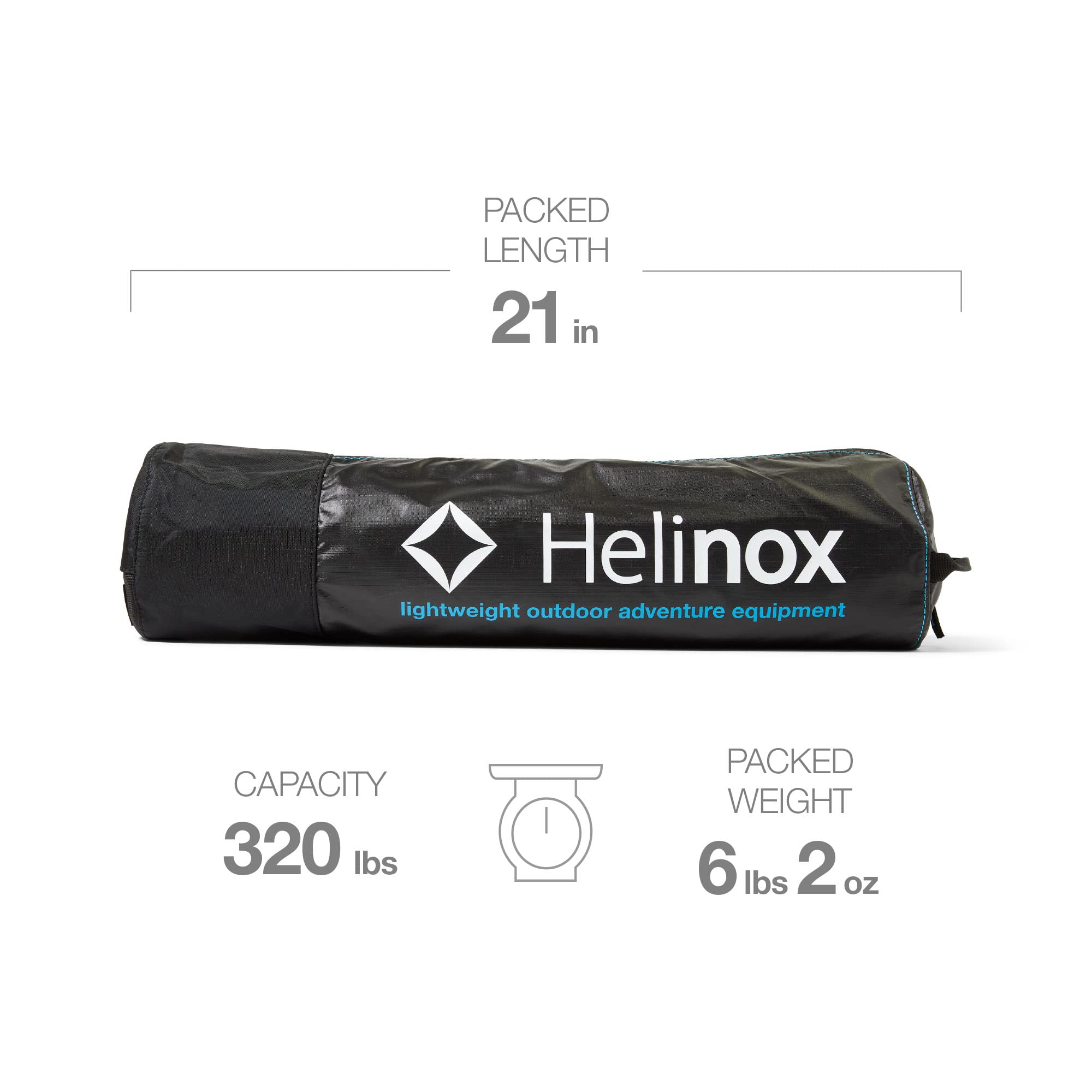 Amazon.com: Helinox Cot One High, 15-Inch High Compact 