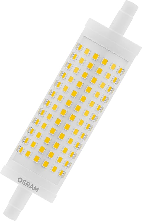 OSRAM LED Torcia con base R7s, Tubo LED con lampadina da 19 W, Sostituzione per lampadina da 150 W, 2452 lm, Bianco caldo (2700K)