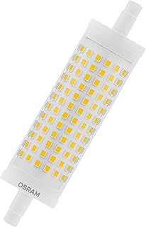 OSRAM Lampe de poche LED avec base R7s, tube LED avec ampoule de 19 W, remplacement d'une ampoule de 150 W, 2452 lm, blanc chaud (2700 K)