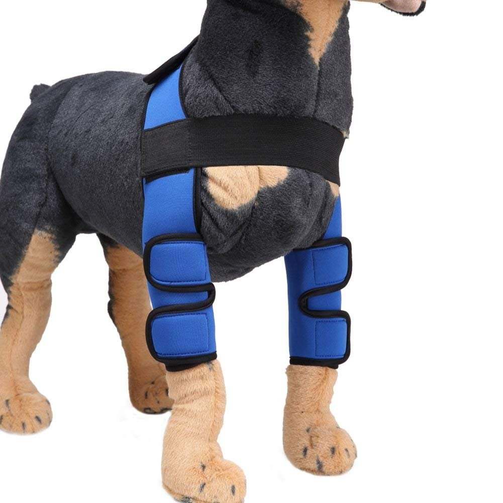 OSPet Pet Knee Pads Dog Support Brace for Dogs Hock Protector Pet Training Protection Joint Wrap Breathable Injury Recover