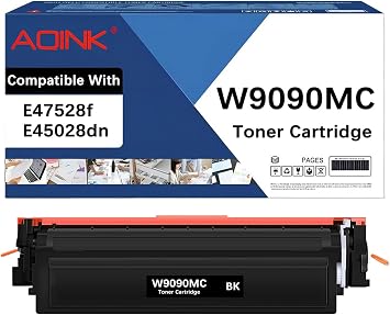 W9090MC استبدال خرطوشة الحبر لخرطوشة الحبر HP W9090MC المتوافقة مع HP Color Laserjet المدارة MFP E47528 E45028 E47528f E45028dn1PK أسود