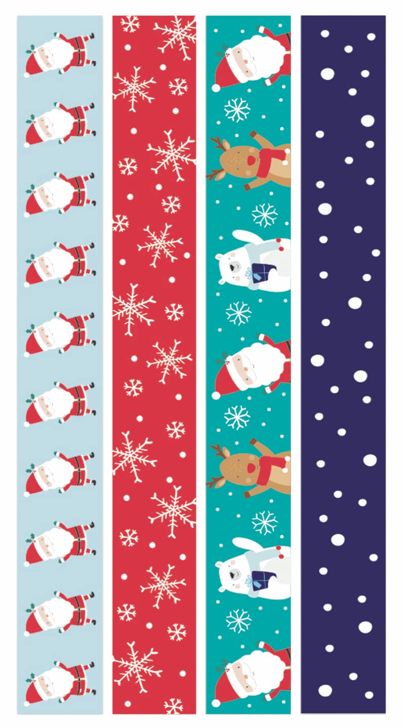 Tallon Festive Christmas Paper Chains - 80 in a Pack