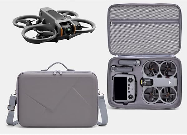 DJI Avata 360 用 防水 収納ケース バッグ Goggles N3 /RC Motion 3/RC 2 送信機 対応 耐衝撃防水保護持ち運び可能旅行ケース (for Avata 360+RC 2) - 2