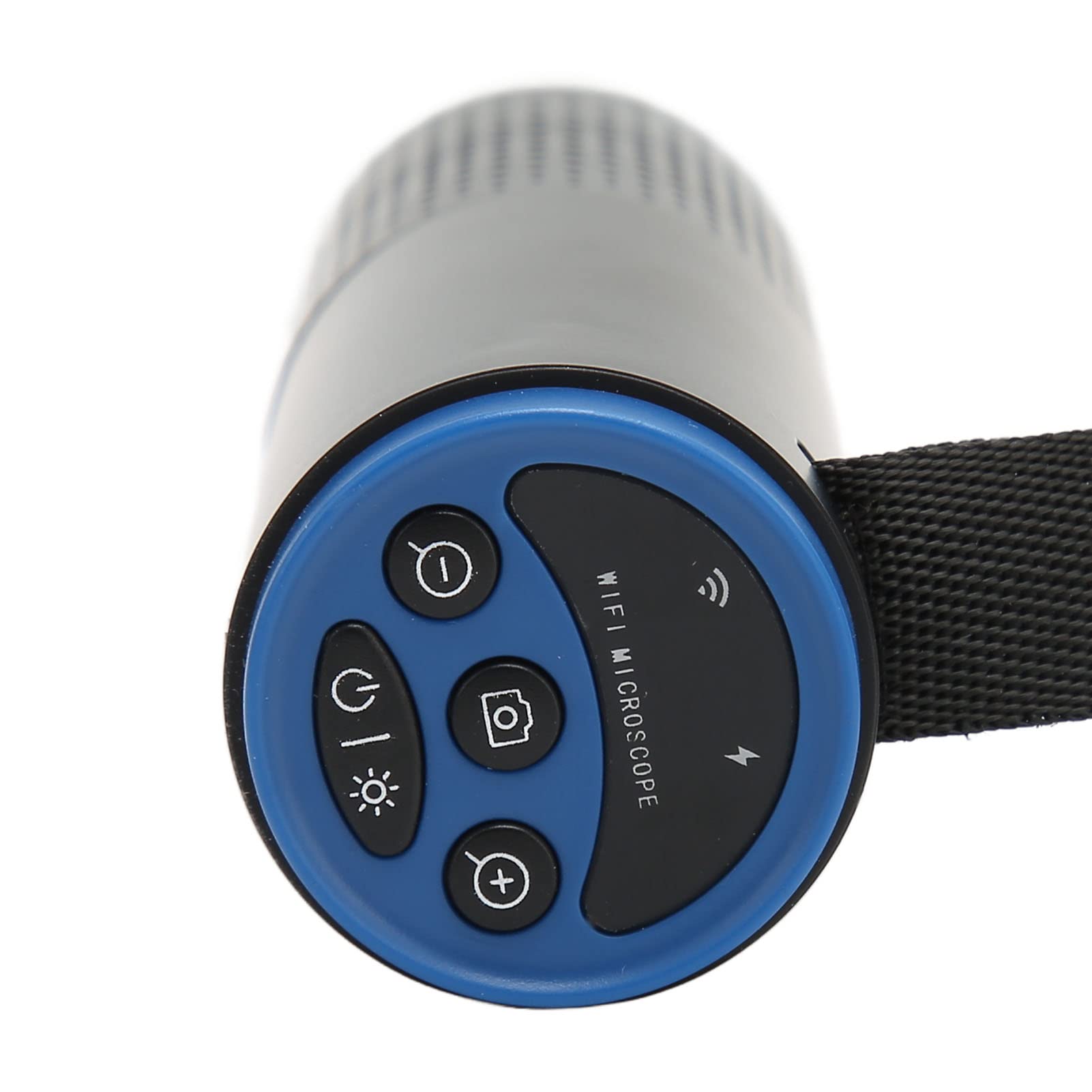 Sxhlseller Tragbares Drahtloses WiFi-Mikroskop 2MP |50-1000X Einstellbares Digitalmikroskop mit LED-Licht und Anti-Blaulicht-Linse für PC (Black)