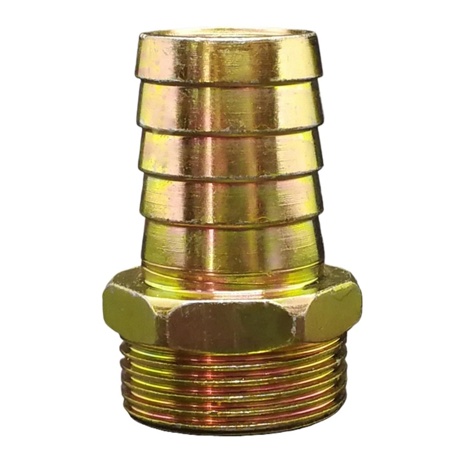 20 stücke Eisen Rohr Fitting 6 8 10mm - 32mm Farbe Beschichtung Schlauch Barb Schwanz 1/8 "1/4 3/8 1/2 3/4 1 BSPT Stecker Joint Koppler Adapter(13mm barb,1/2")