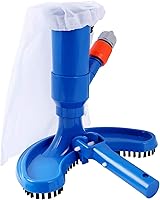 Vista 5 de ATIE Aspiradora de piscina Spa Mini Jet Bolsa de malla fina para piscina en el suelo/sobre el suelo, spa, aspiradora de piscina (paquete de 2)