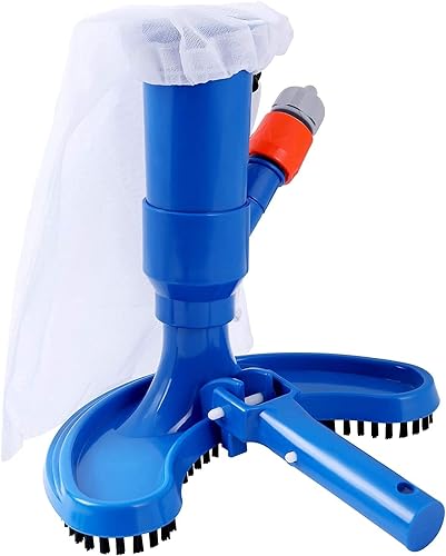 Miniatura 5 de ATIE Aspiradora de piscina Spa Mini Jet Bolsa de malla fina para piscina en el suelosobre el suelo, spa, aspiradora de piscina (paquete de 2)