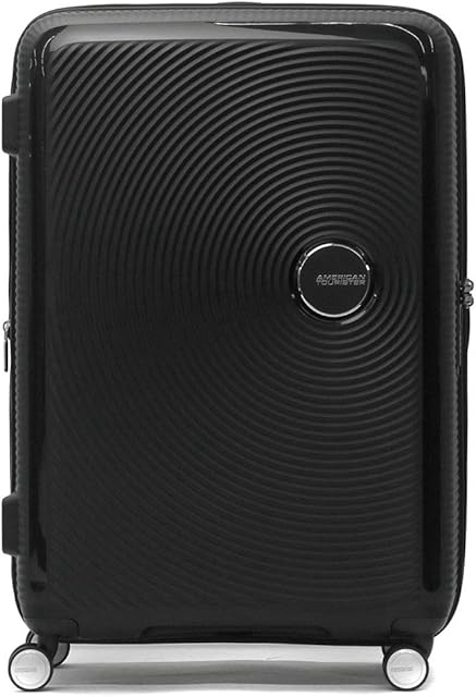 American Tourister Soundbox Spinner Walizka, 77 cm/110 l, Czarny (Bass Black)