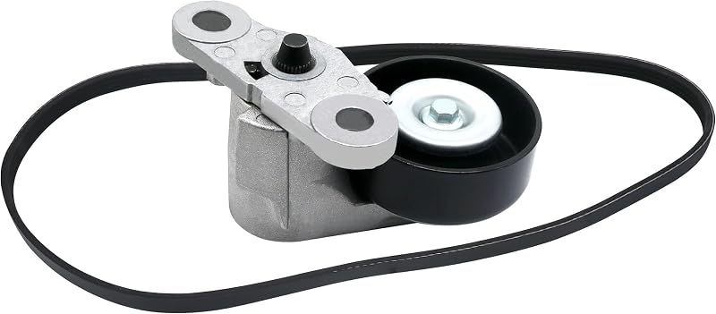 Kit tensionador da correia serpentina do ar-condicionado Panwarmoll para Chevy Silverado, GMC e Hummer
