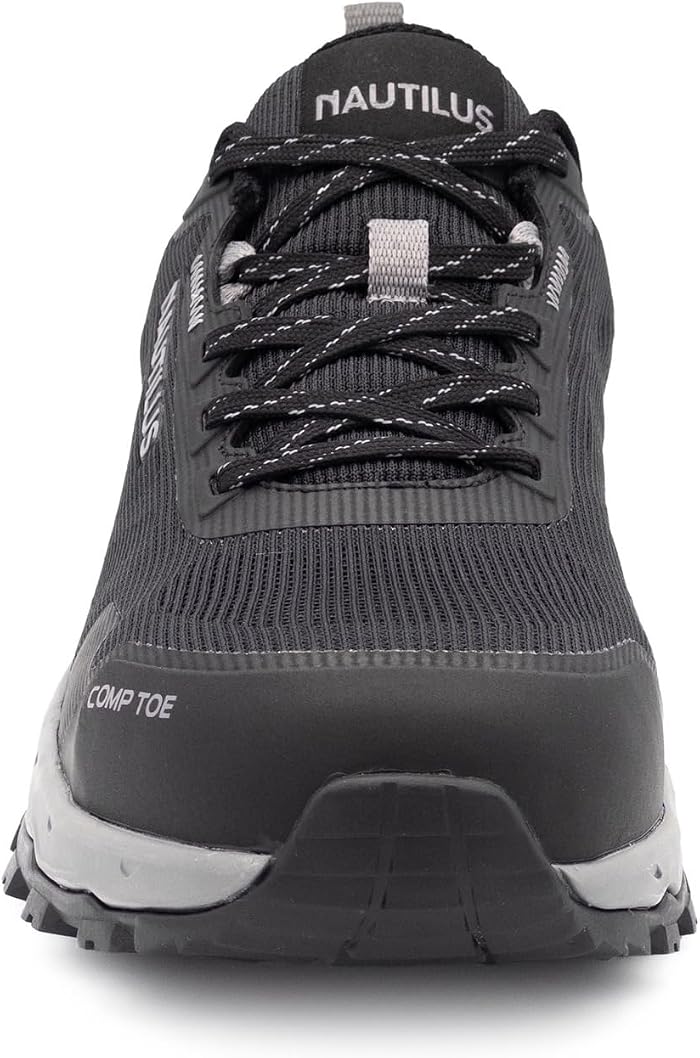 Женские кроссовки Nautilus Safety Footwear Trillium N5315, цвет: Чёрный — фото 2