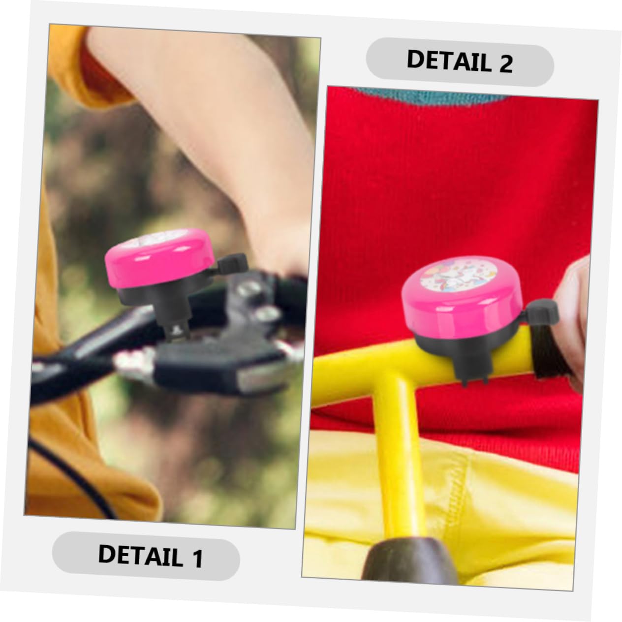 5 Sätze Cartoon Fahrradklingel Für Laute Und Glocke Langlebig Für Lenkerdurchmesser Für Fahrräder Und Laufräder 2 Stücke * 5