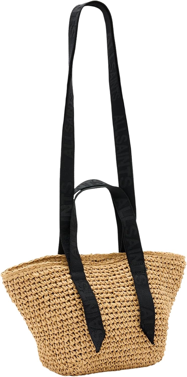 AllSaints Women's Handbags Celayne Mini Tote Almond - Image 8