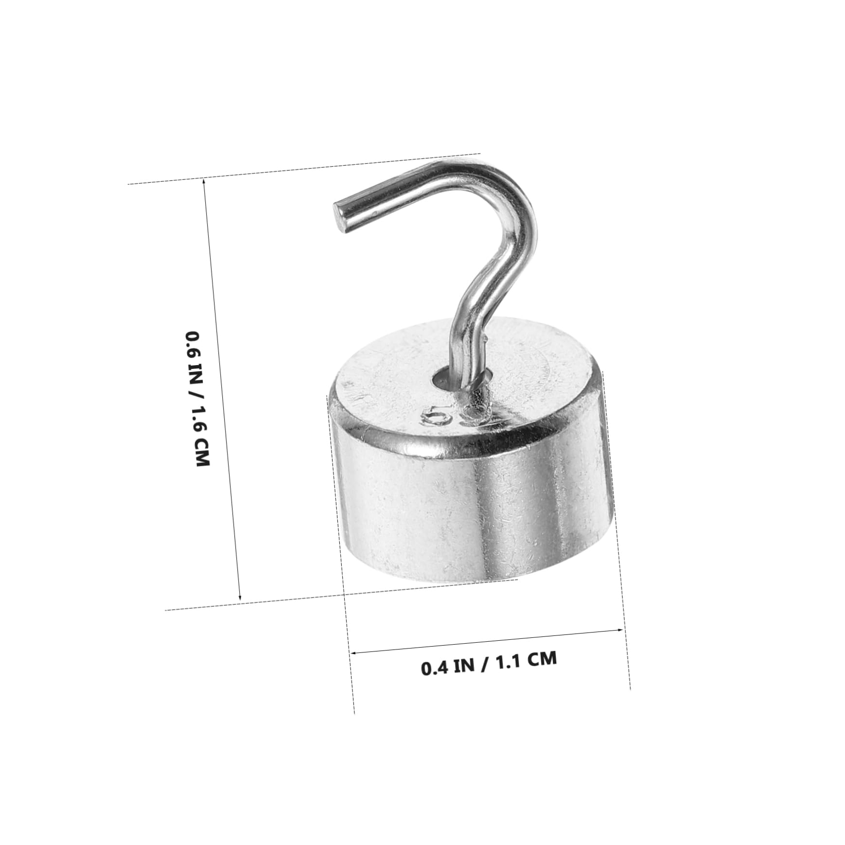 MUSISALY Slotted Weights Hook Set 250g Mass Set Science Experiment Equipment 5g Weights Chromium-Plated