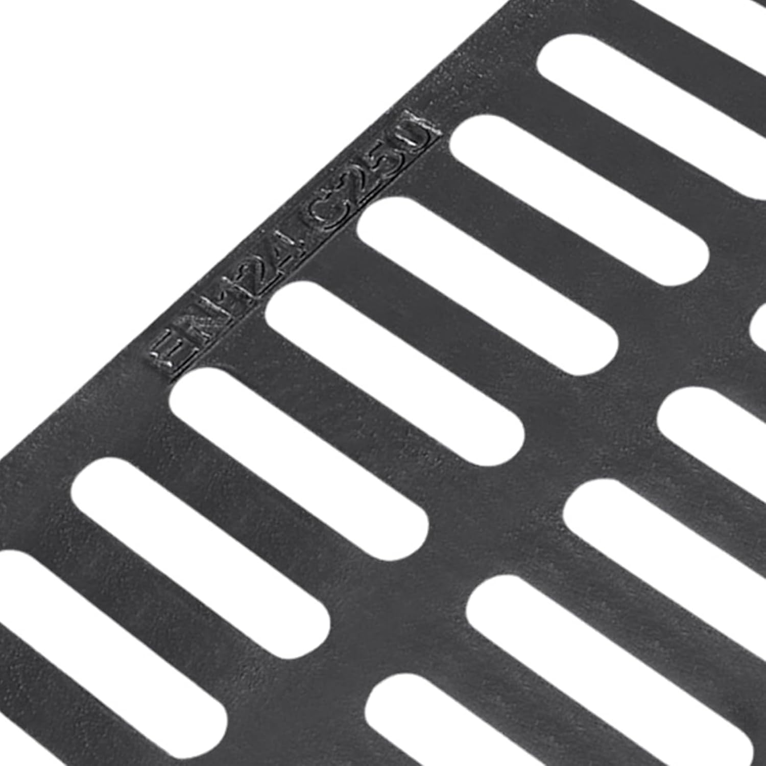 Cast Iron Drain Grate 19.7 x 19.7'', Heavy Duty Square Drain Cover with 661 lbs Load Capacity, Ductile Iron Storm Drain Grates Anti-Slip for Parking Lot Driveway Yard