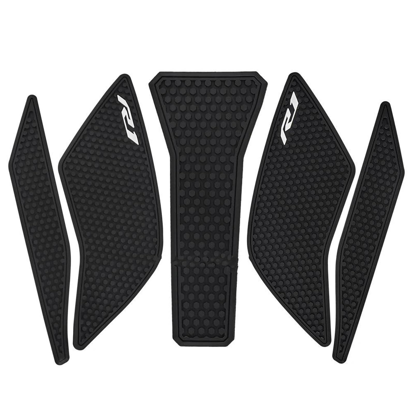 Side Fuel Tank Pad Pads Stickers Decal Gas Grip Traction for Yamaha YZF R1 R1M YZFR1 YZF-R1 15-21 Accessories(Color3)