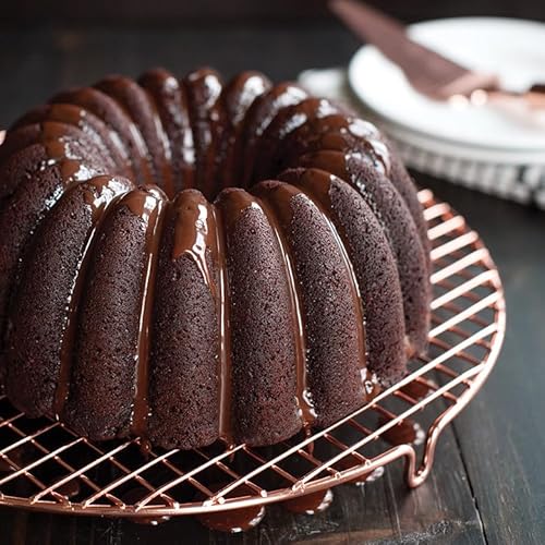 Nordic Ware 43845 Round Cooling Grid, 13-Inch Diameter, Copper thumb #1