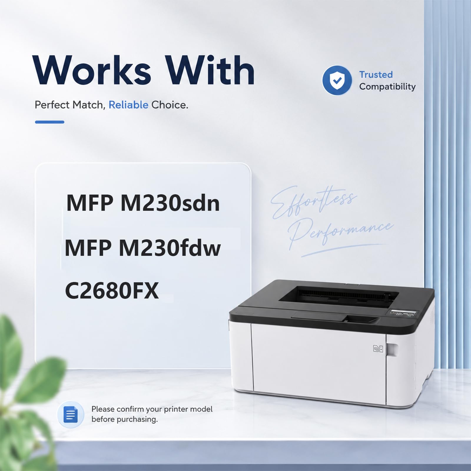 Cartucho de tóner CF231A 231A, reemplazo Negro de Alto Rendimiento para la Impresora HP LaserJet M203dw 203dn M227fdw M203dw 203dn, 5000 páginas