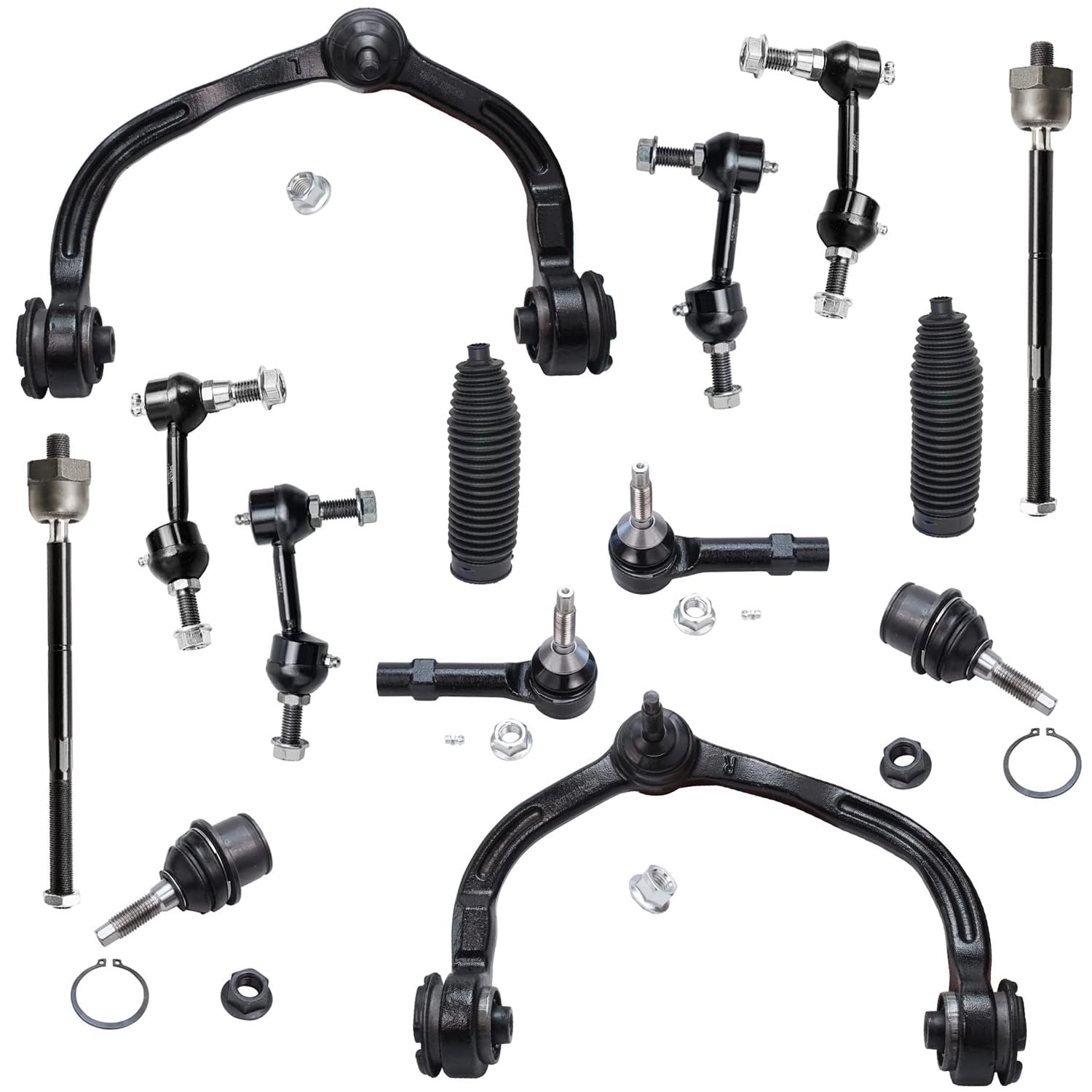 Detroit Axle - 14pc Front End Kit for Ford 2004-2005 Expedition