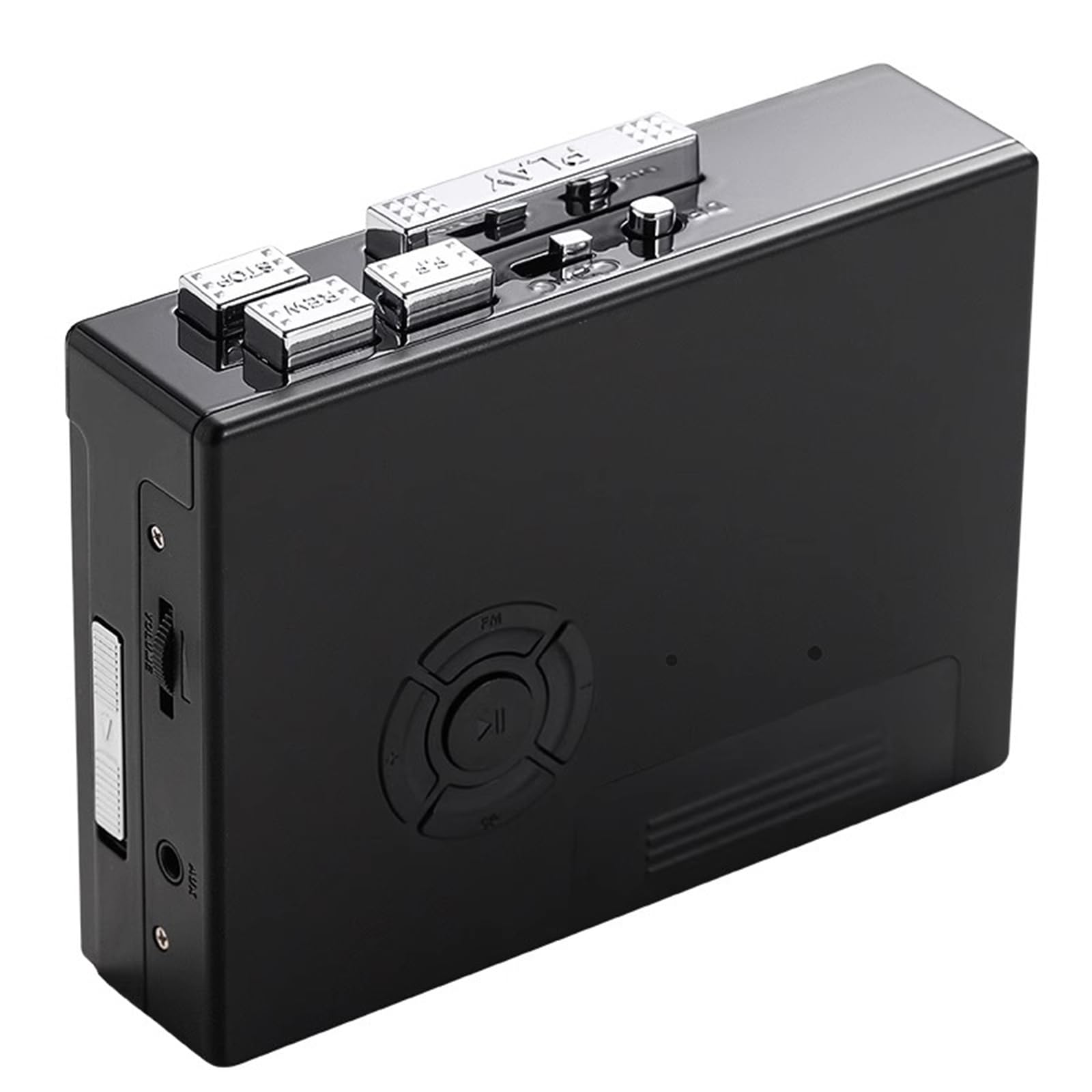 Tragbarer Kassettenspieler, Bluetooth-Kassettenspieler/FM-Radio-Stereo, Mit Auto-Reverse-Funktion, Kassetten-Walkman-Spieler, Konvertieren Von Kassetten In MP3-Konverter