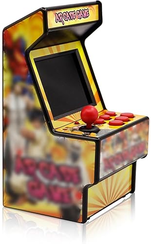 EASEGMER Mini Máquinas de Juegos de Arcade para Niños con 156 Videojuegos Portátiles Clásicos de Mano de 16 Bits Pantalla de 2.8 Pulgadas Juguetes
