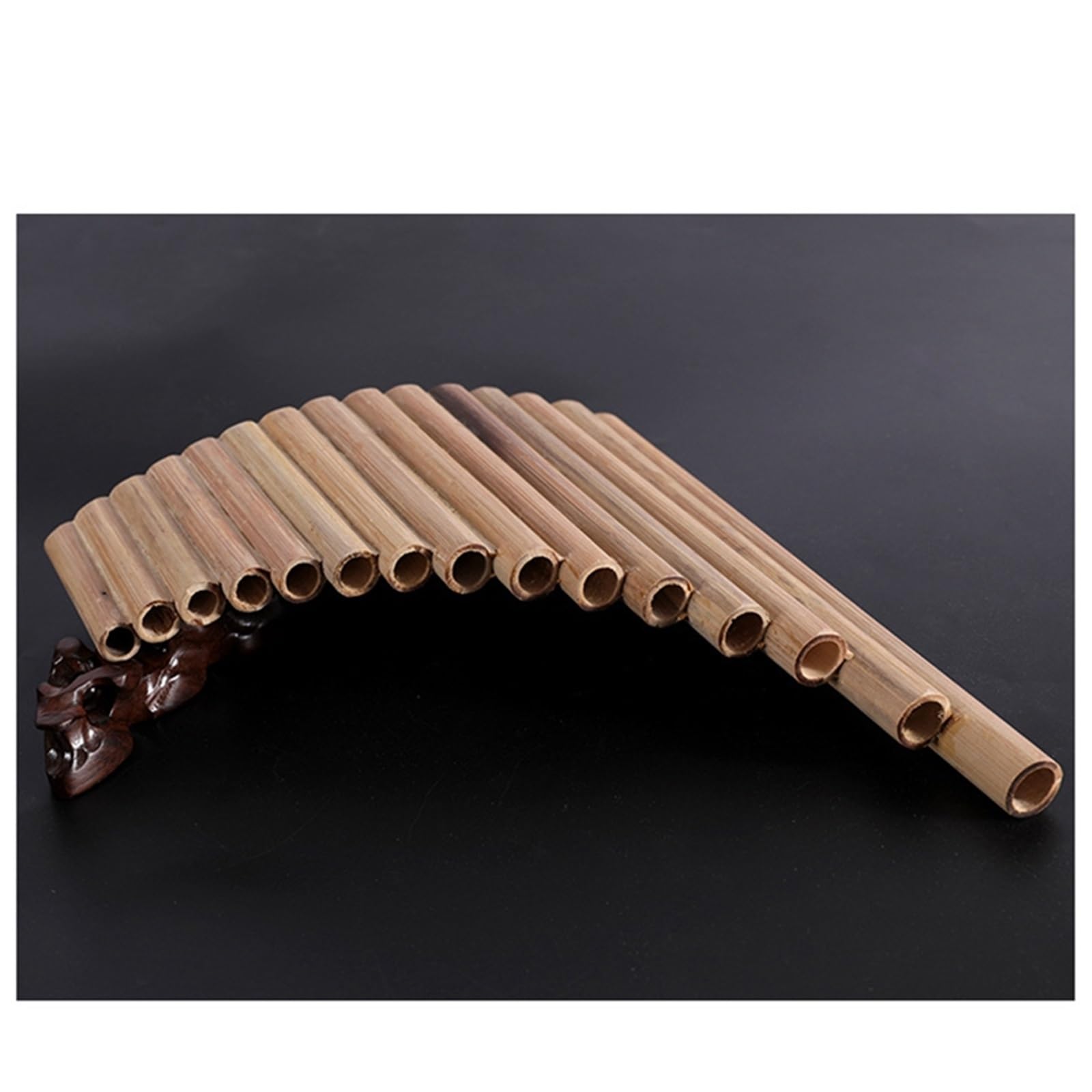 flauta de pan Instrumento Flauta De Pan, 15 Tubos, Instrumento De Viento, Flauta De Pan, Llave G, Instrumento De Viento De Madera Hecho A Mano, Instrumentos Folclóricos