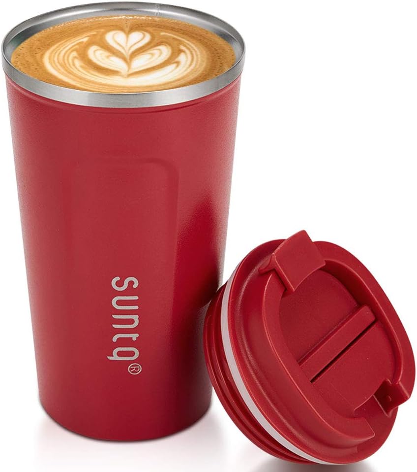 Amazon.co.jp SUNTQ Coffee Tumbler, Bottle, Mug, Vacuum Flask, Double