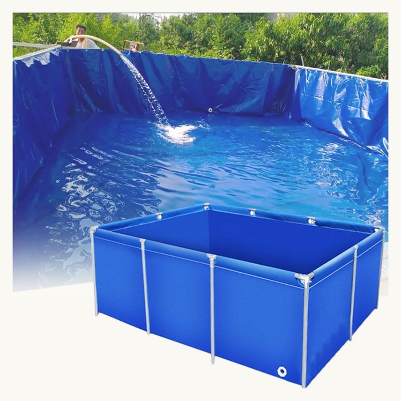 Kit completo Koi Bing per laghetto da giardino pieghevole in PVC, ideale per acquari interni ed esterni, perfetto per la decorazione del cortile