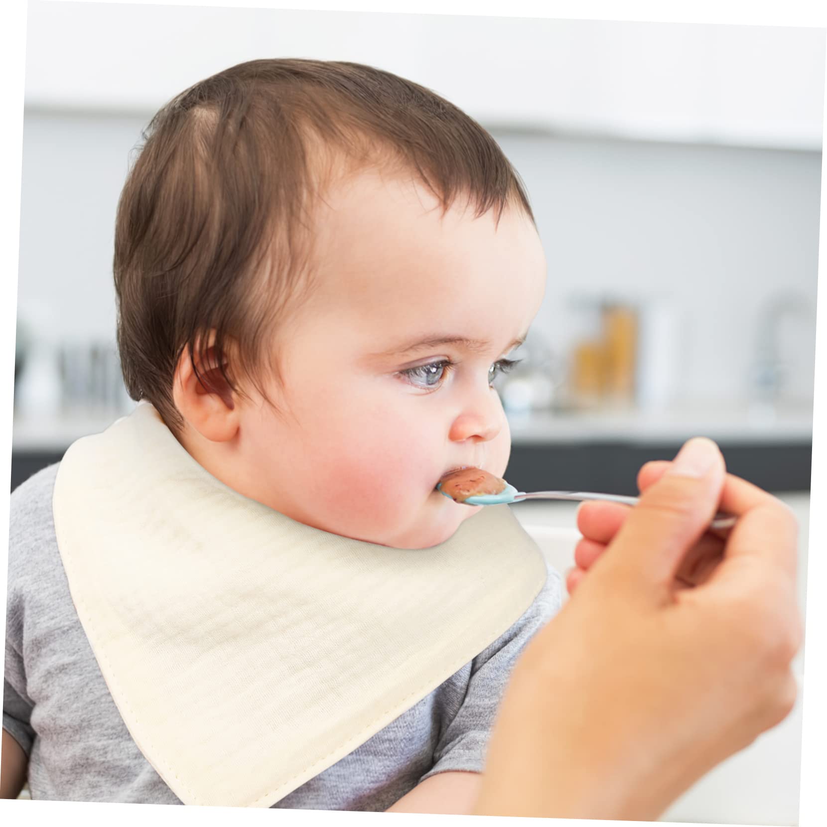 GALPADA 18piezas Baberos Triangulares Para Bebés Pack De Impermeables y Ajustables Para Alimentación y Dentición Unisex Etc
