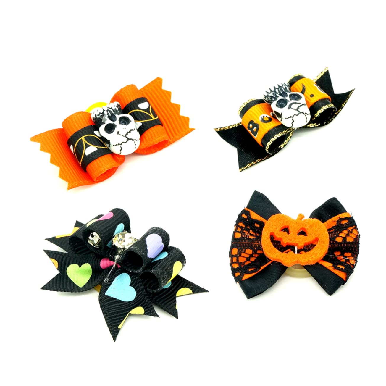 BESPORTBLE 72 Fermagli per per Animali Domestici Halloween Cane per Fermagli per per Fermaglio per Forcina per