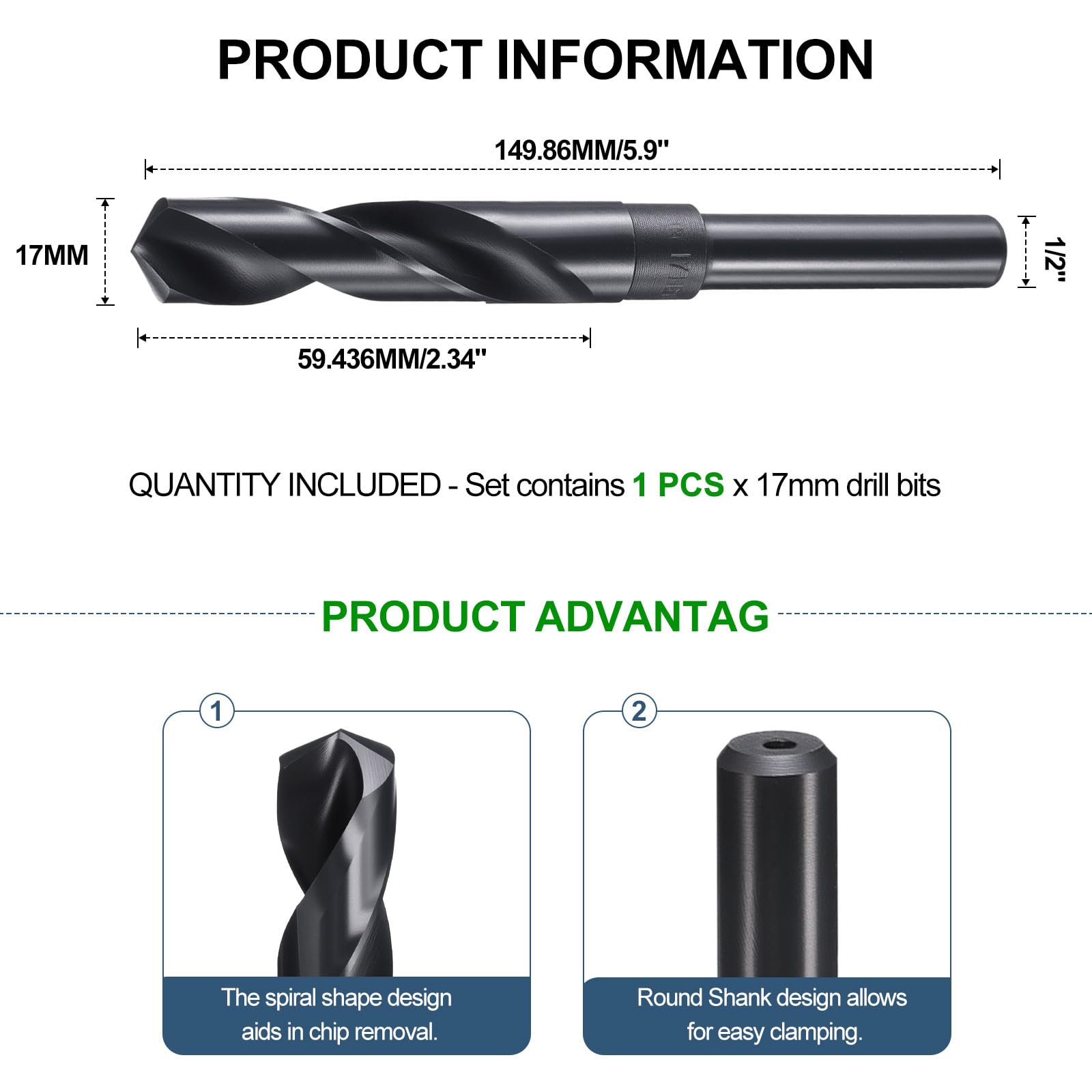 METALLIXITY Drill Bit (17mm) - Image 2